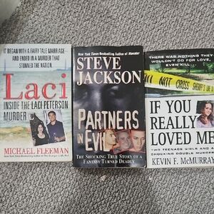 Set of True Crime Books